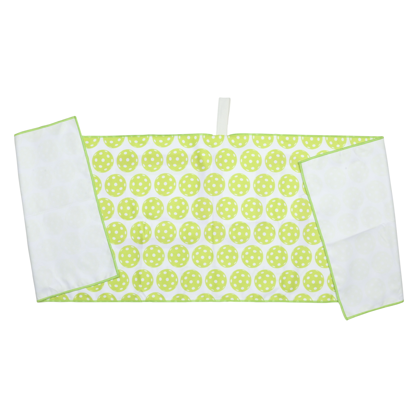 chartreuse Pickleball Pattern Towel