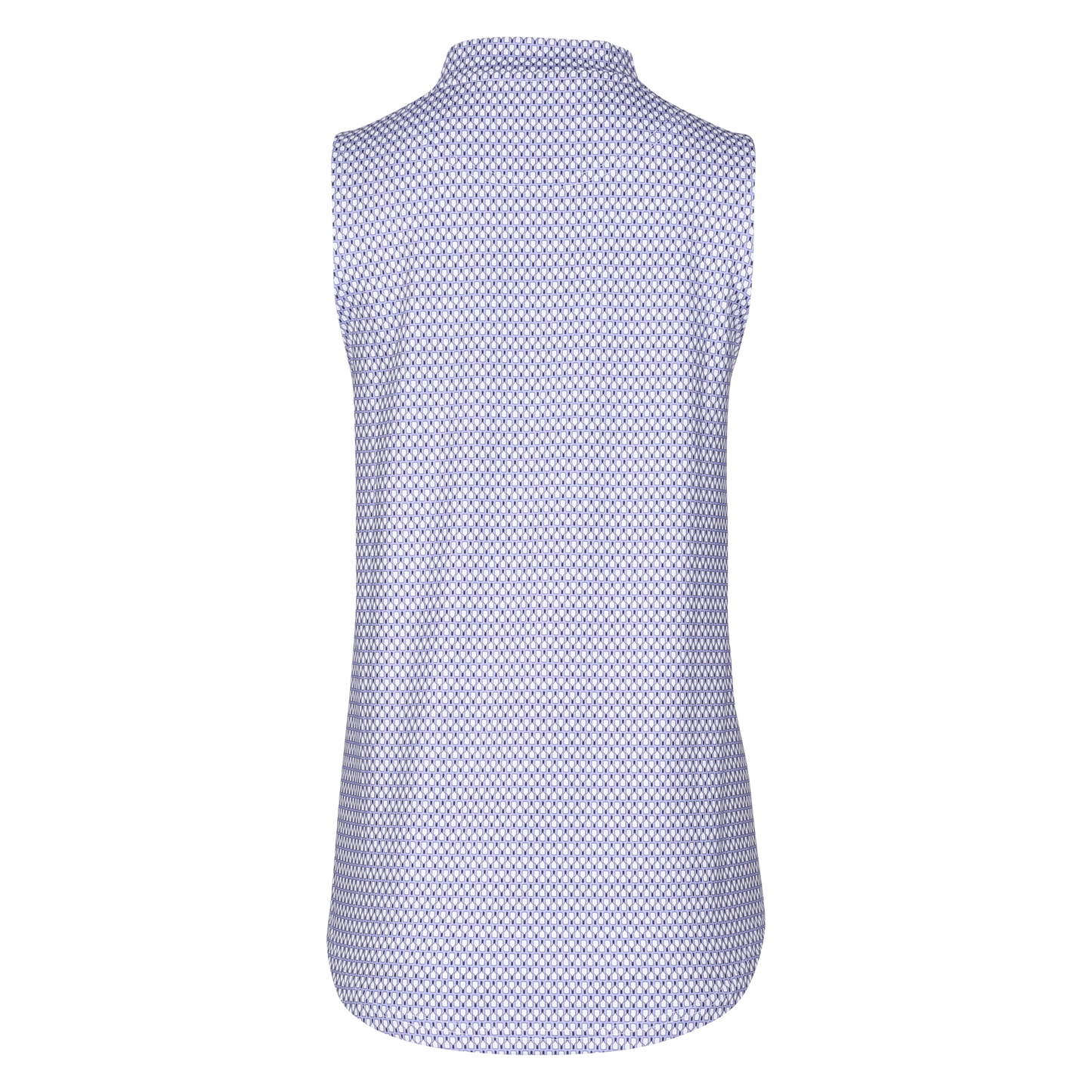 Women's Signature Paddle Pattern Sleeveless Top in Lavender back