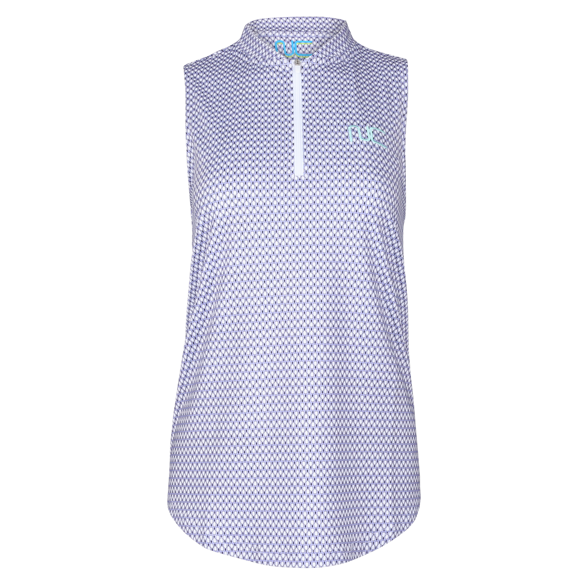 Women's Signature Paddle Pattern Sleeveless Top in Lavender