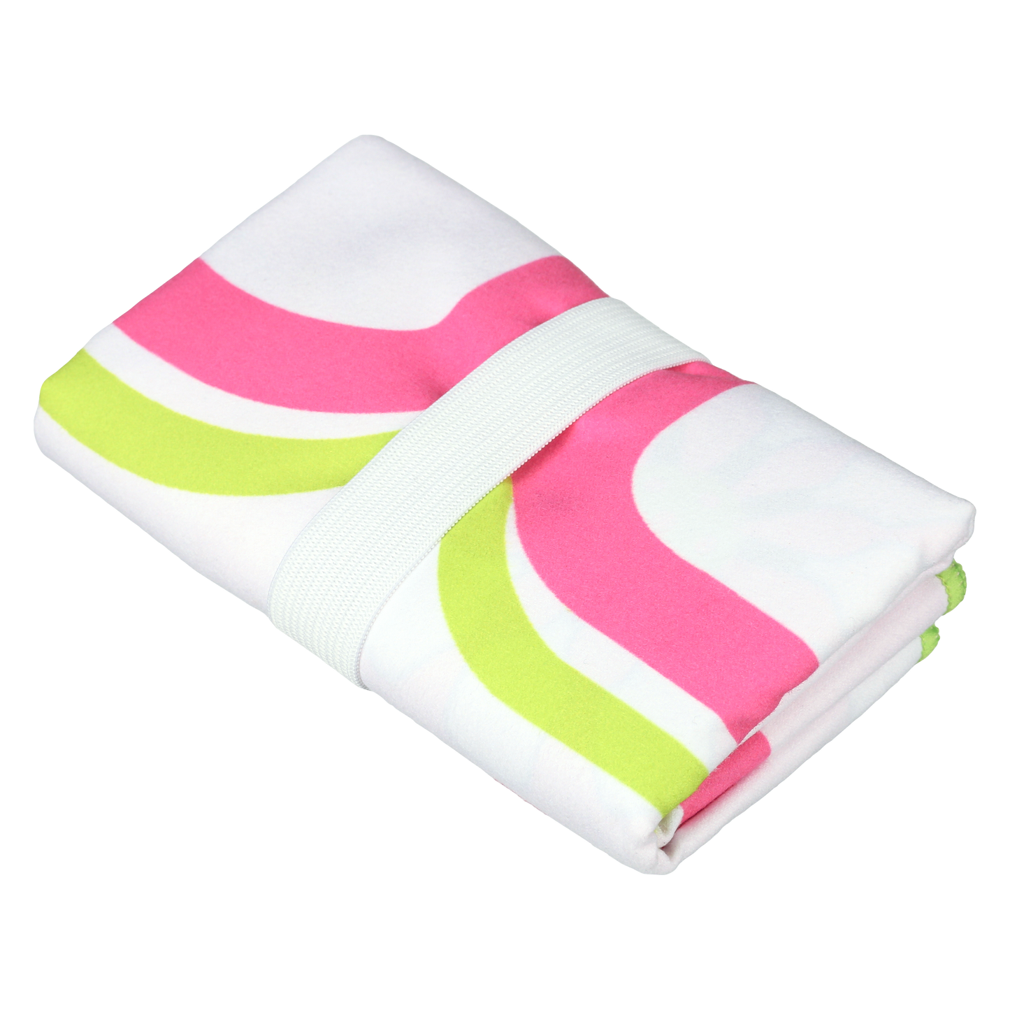 Pickleball Paddle Flower Towel folded